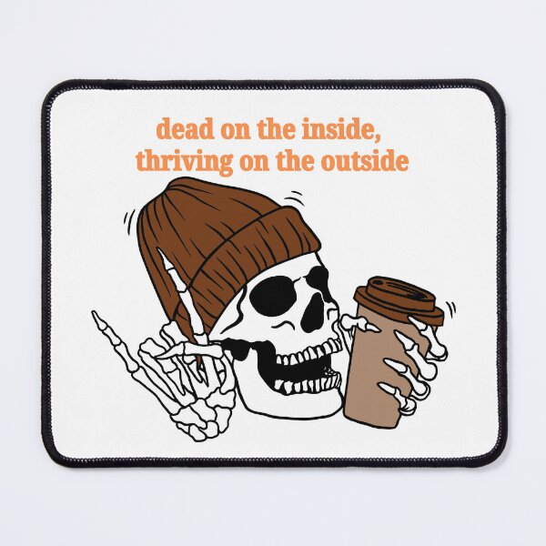 Item preview, dead on the inside, thriving on the outside (orange) designed and sold by piscesmoon22.