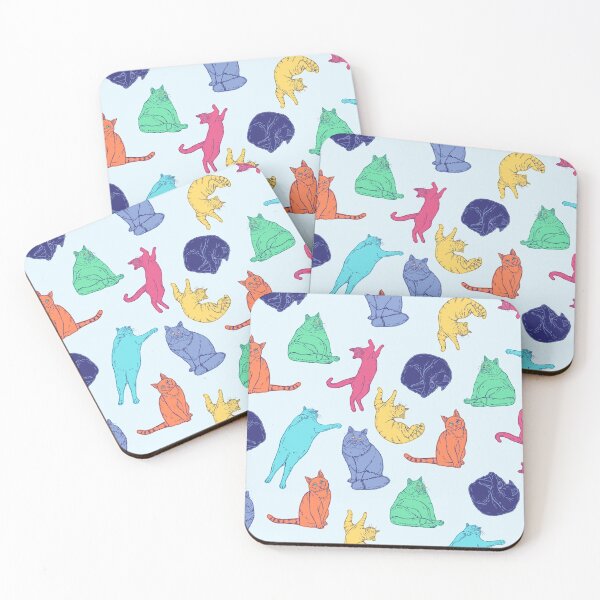 Item preview, Coloured Cats designed and sold by Adam Regester.