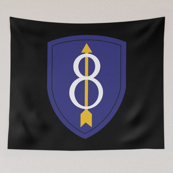 Item preview, SSI - 8th Infantry Division wo Txt X 300 designed and sold by Military Insignia Products.
