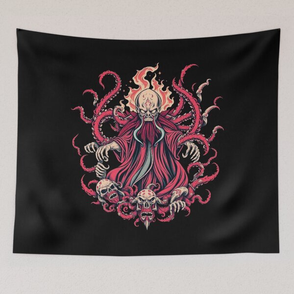 Item preview,  Lovecraftian God Dagon cool illustration Eldritch Horror art Lovecraft designed and sold by Vintage Designs +.
