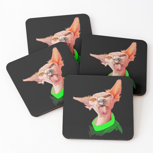 Item preview, Lick me, funny face of a sphynx cat designed and sold by SphynxThings.