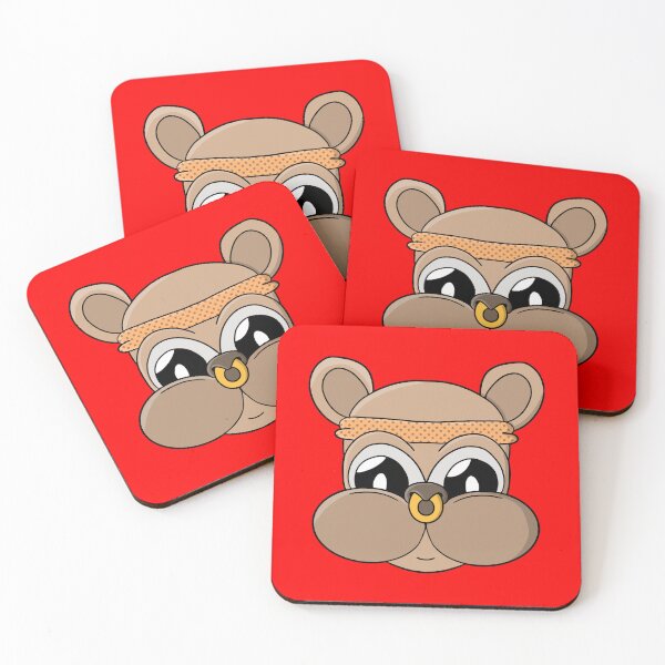 Item preview, Cute bear with piercing designed and sold by shopdiego.