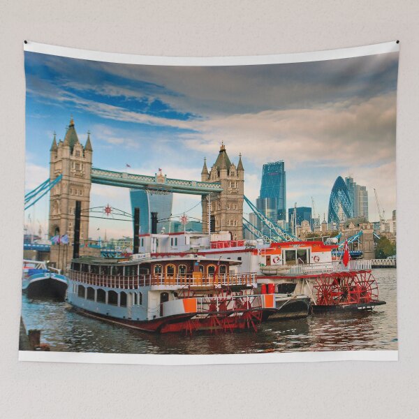 Item preview, Tower Bridge River Thames London designed and sold by AndyEvansPhotos.
