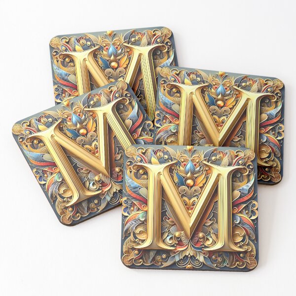 Item preview, My name starts with M #pattern #patterns #unique designed and sold by Propc.