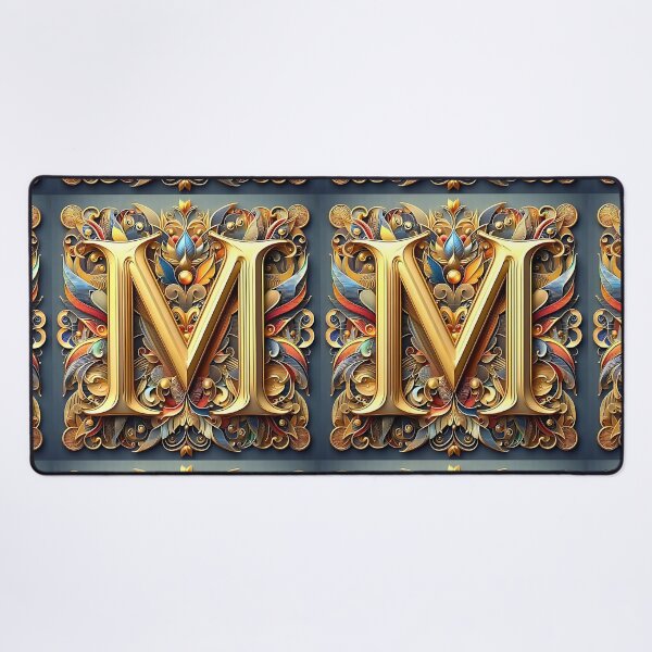 Item preview, My name starts with M #pattern #patterns #unique designed and sold by Propc.