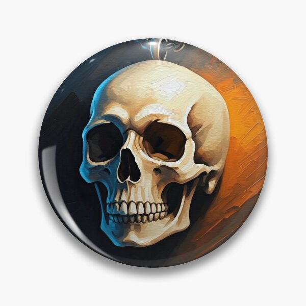 Item preview, Oil Painting Skull designed and sold by chudyj.