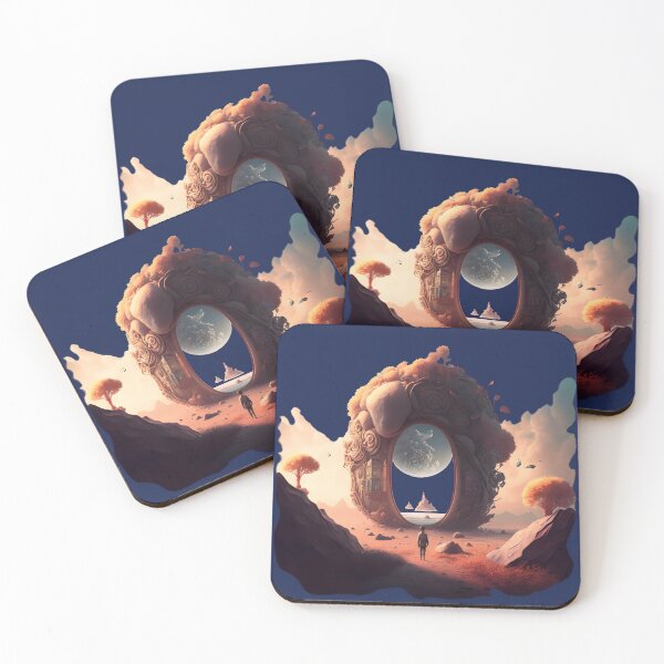 Item preview, Cosmic Child. Futuristic Sci Fi Portal design. designed and sold by Shoot-The-Moon.