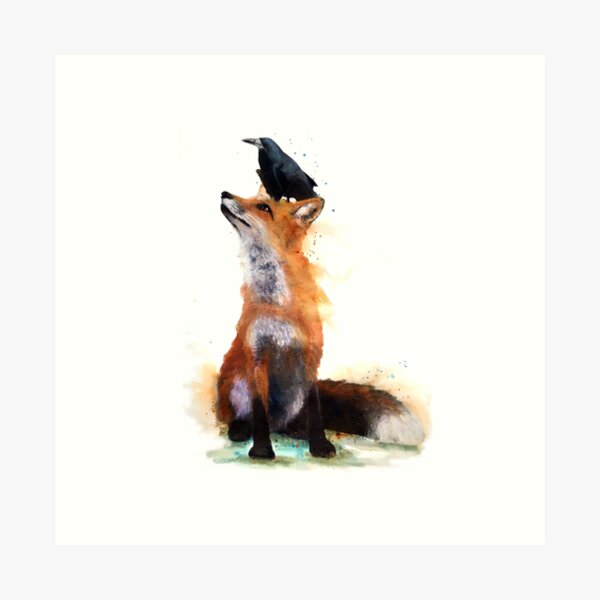 Item preview, Fox and Raven designed and sold by thislia.