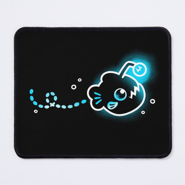 Item preview, Swimming cute anglerfish designed and sold by NemiMakeit.