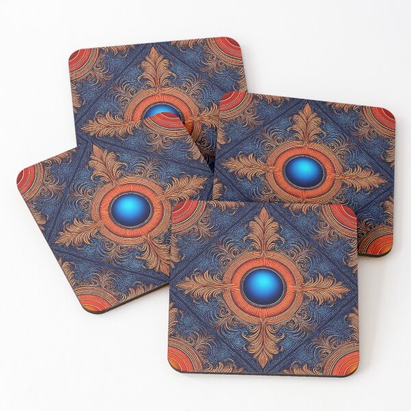 Item preview, Navy blue and Orange 5 designed and sold by Katharos Creations.