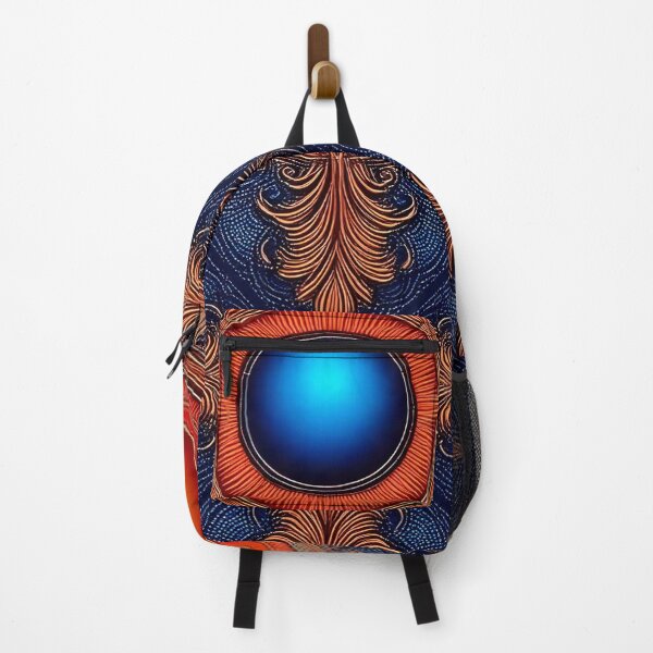 Item preview, Navy blue and Orange 5 designed and sold by Katharos Creations.