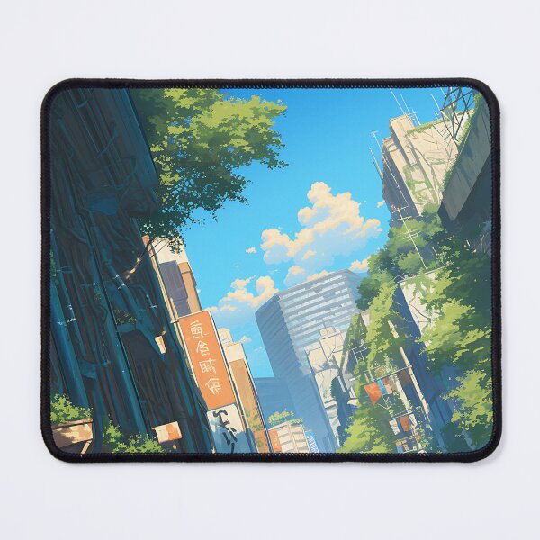 Item preview, Dreamy Lofi City Background designed and sold by bapupa.