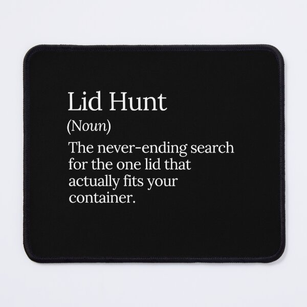 Item preview, Lid Hunt Funny Kitchen Chaos designed and sold by MuzamilAhmed.