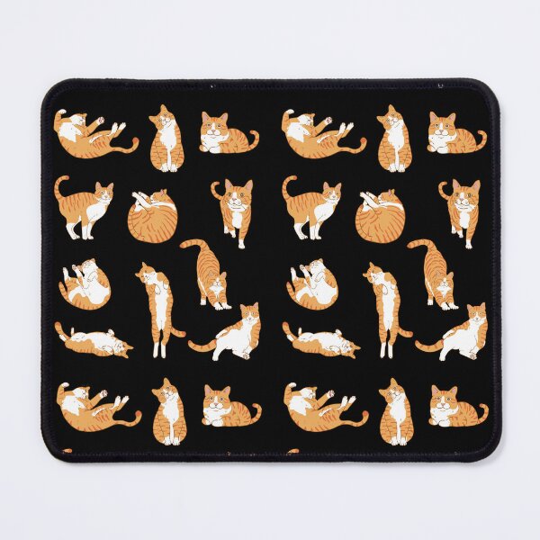 Item preview, Cute Orange Cat Set - 11 Funny Postures Collection designed and sold by patternjp.