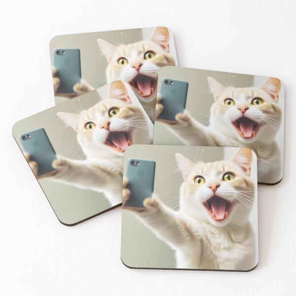 Item preview, Kitten selfie designed and sold by GasconyPassion.