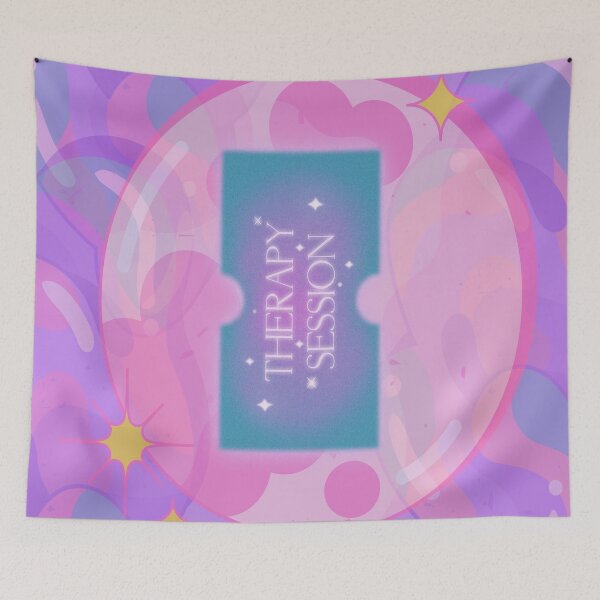 Item preview, Therapy Session - Aesthetic Ticket to Healing designed and sold by PunjabanJatti.