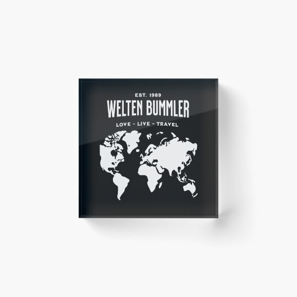 Item preview, "Globetrotter" and the inspiring words "Live your life" designed and sold by FD-artwork.