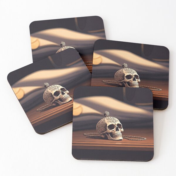 Item preview, Illustrated Skull with chain designed and sold by chudyj.