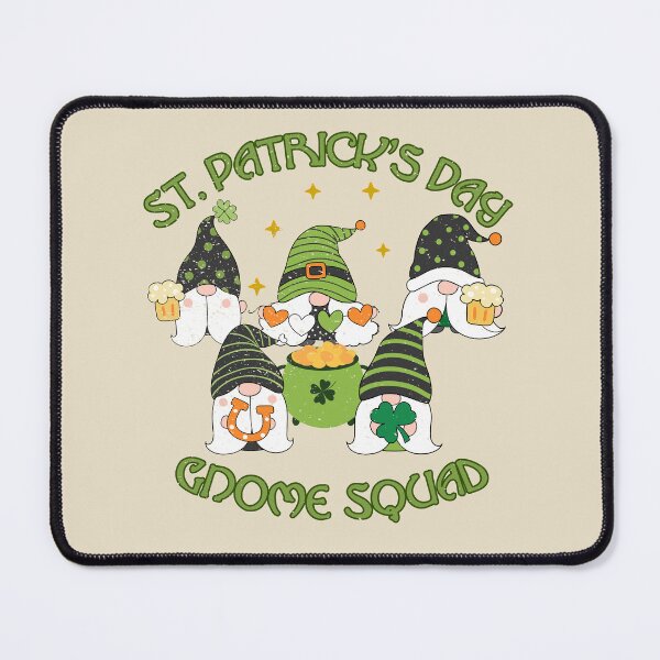 Item preview, St Patrick's Day Gnome Squad - Irish Bearded Clan - Distressed designed and sold by FaeryNuff.