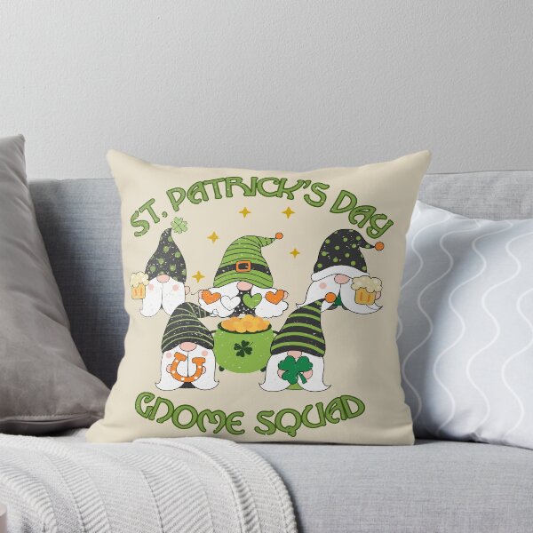 Item preview, St Patrick's Day Gnome Squad - Irish Bearded Clan - Distressed designed and sold by FaeryNuff.