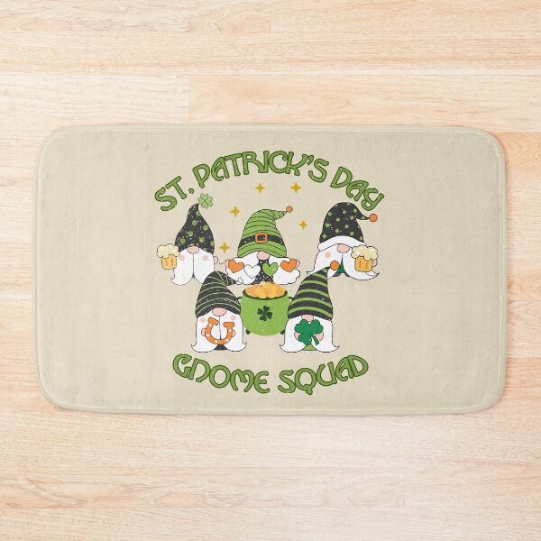 Item preview, St Patrick's Day Gnome Squad - Irish Bearded Clan - Distressed designed and sold by FaeryNuff.