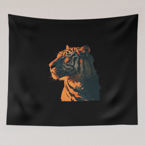 Item preview, Tiger silhouette designed and sold by SMARTKIT  DESIGNAGENCY.