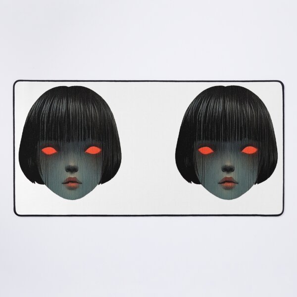 Item preview, Free Hugs. Funny scary creepy girl design. designed and sold by Shoot-The-Moon.