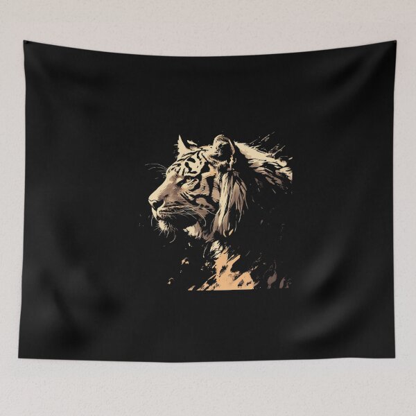 Item preview, Tiger silhouette designed and sold by SMARTKIT  DESIGNAGENCY.