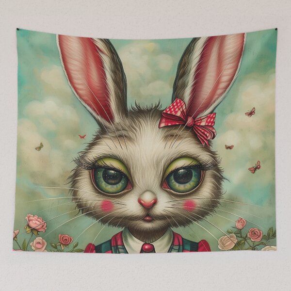 Item preview, Whimsical Rabbit 3 designed and sold by Gypsykiss.