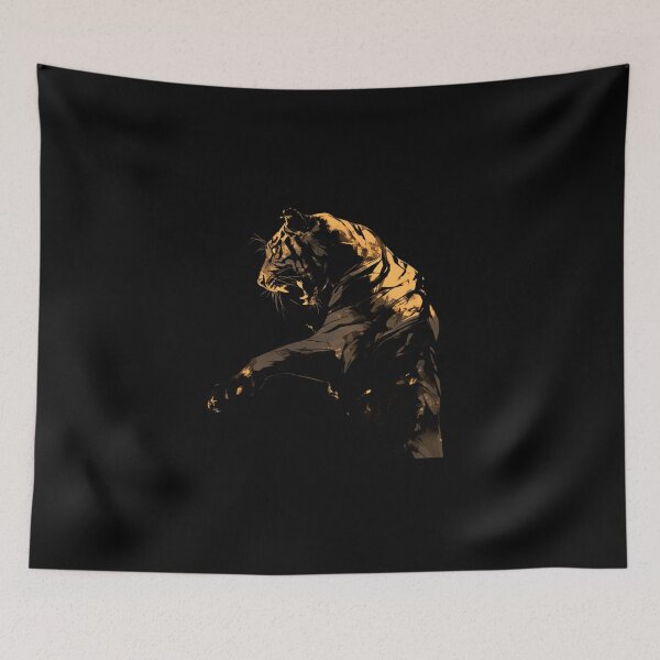 Item preview, Tiger silhouette designed and sold by SMARTKIT  DESIGNAGENCY.