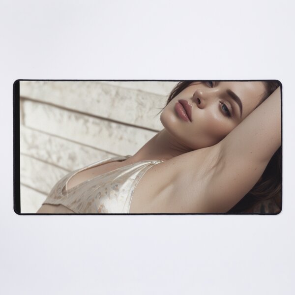 Item preview, Beautiful Woman lying vintage style expressionistic art designed and sold by Vintage Designs +.