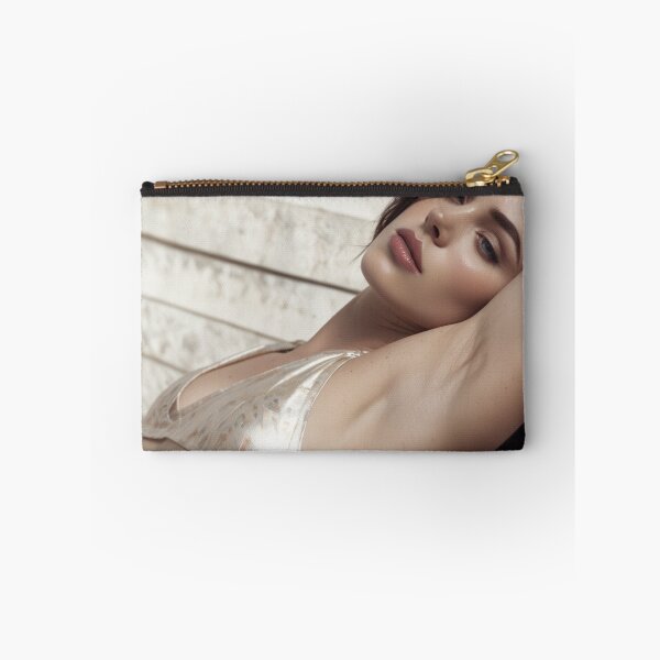 Item preview,  Beautiful Woman lying vintage style expressionistic art designed and sold by Vintage Designs +.