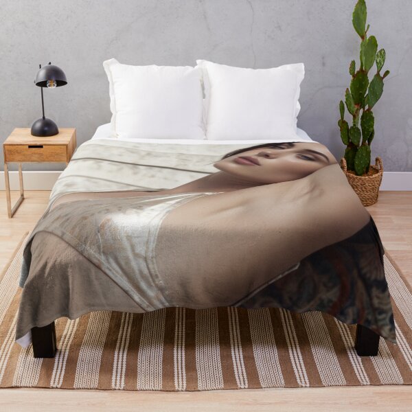 Item preview,  Beautiful Woman lying vintage style expressionistic art designed and sold by Vintage Designs +.