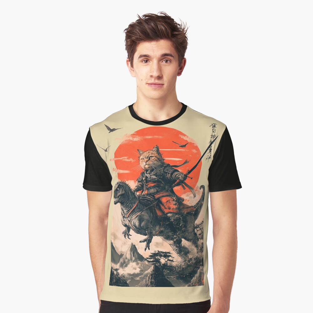 Item preview, Graphic T-Shirt designed and sold by TheSamuraiCat.