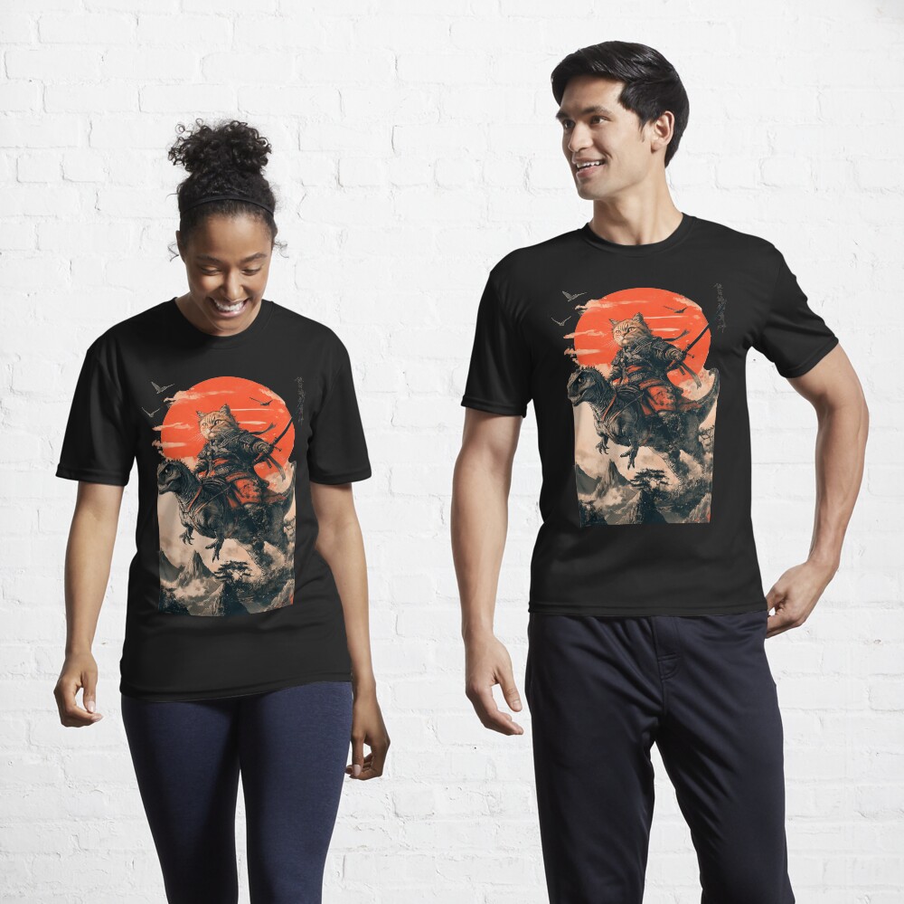 Item preview, Active T-Shirt designed and sold by TheSamuraiCat.