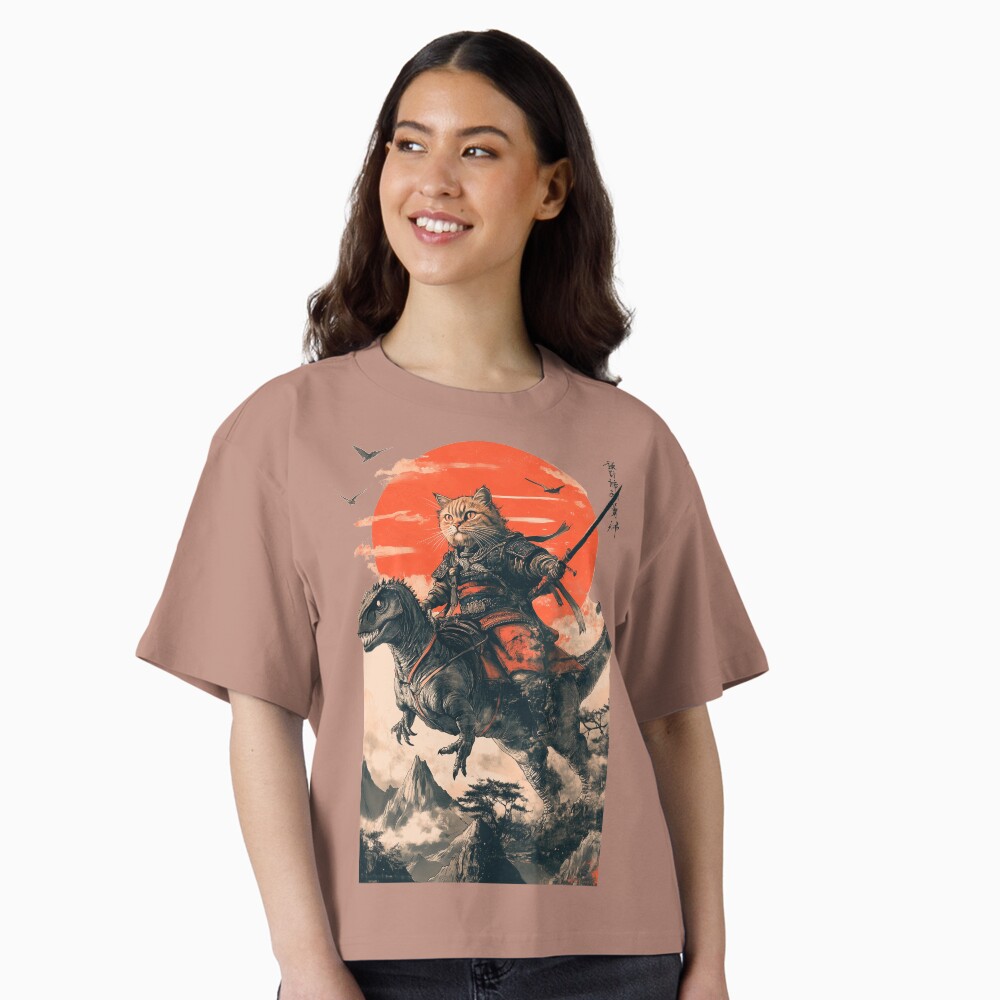 Item preview, Boxy T-Shirt designed and sold by TheSamuraiCat.