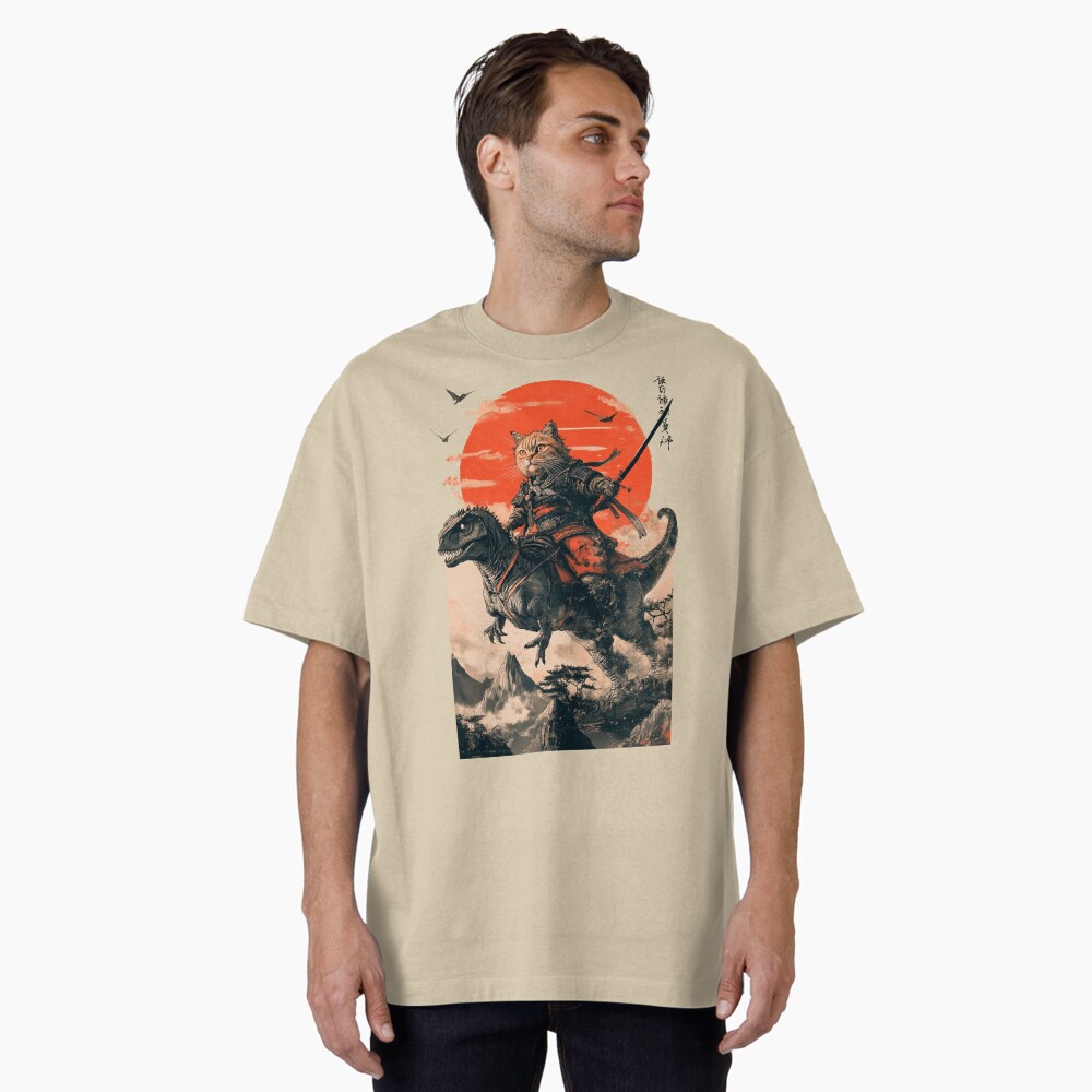 Item preview, Oversized T-Shirt designed and sold by TheSamuraiCat.