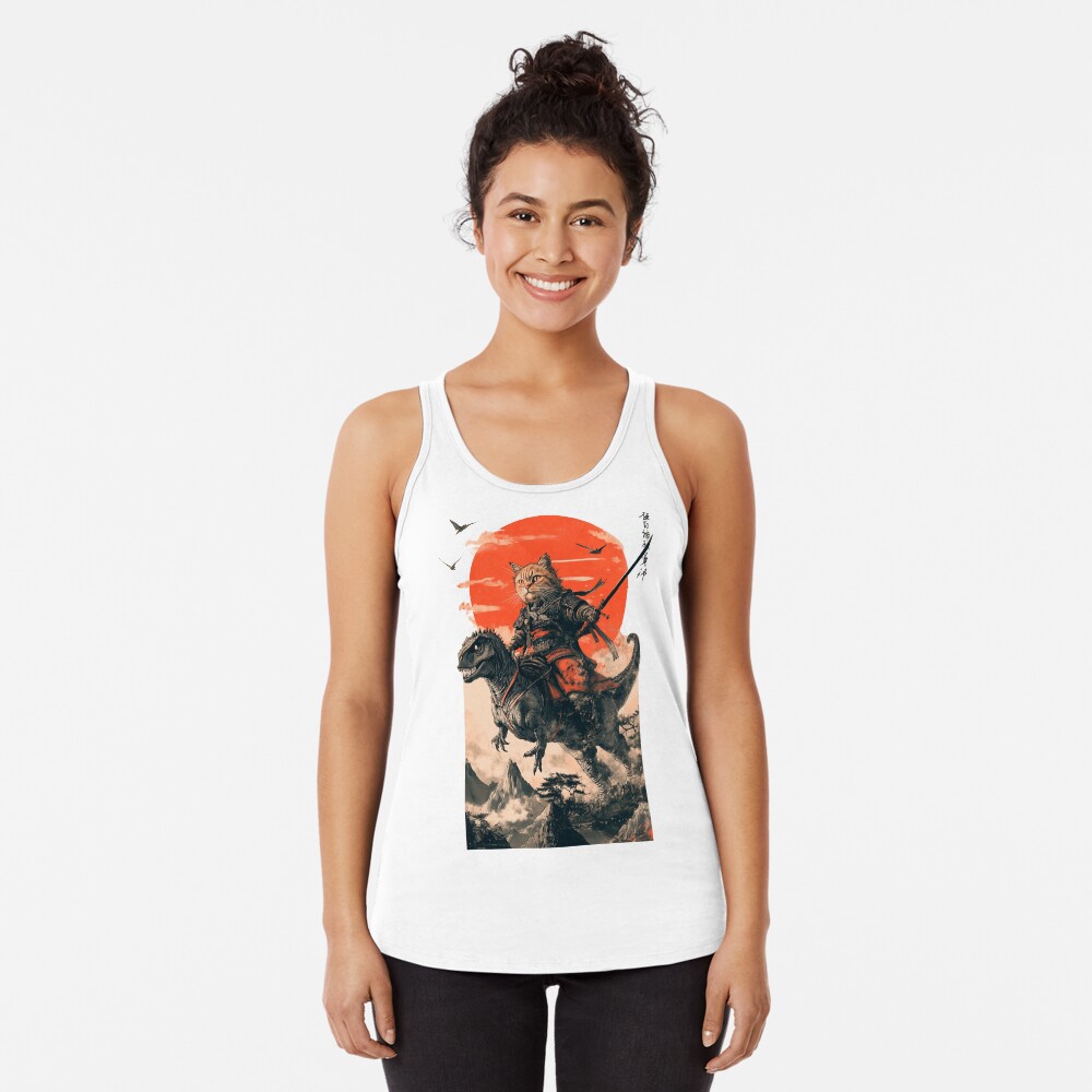 Item preview, Racerback Tank Top designed and sold by TheSamuraiCat.