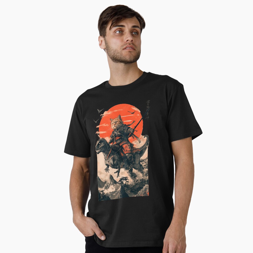 Item preview, Premium T-Shirt designed and sold by TheSamuraiCat.