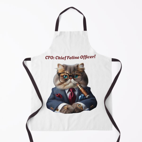 Item preview, CFO: Chief Feline Officer designed and sold by PeggyMacStudio.