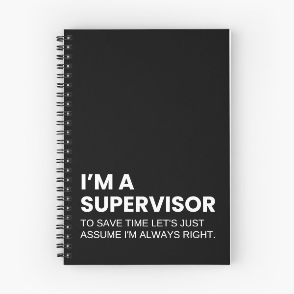 Item preview, Supervisors And Managers Funny Work Saying designed and sold by CuteLovelyDesigns.