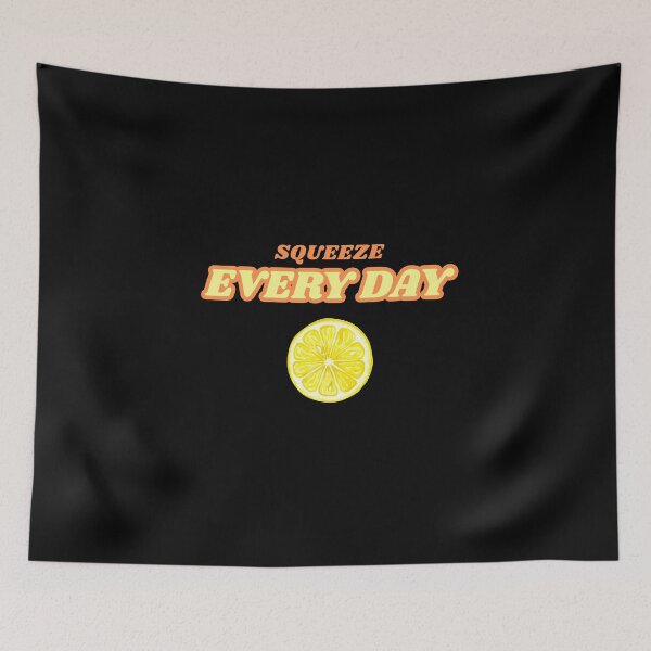 Item preview, Squeeze Every Day T-shirt With Positive Vibe designed and sold by EvocatiVerse.