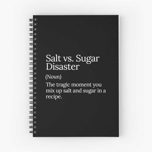 Item preview, Salt vs. Sugar Kitchen Fail Disaster designed and sold by MuzamilAhmed.