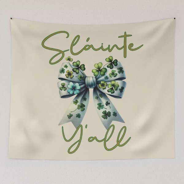 Item preview, Sláinte Y'all - Southern Charm, Irish Blessings  designed and sold by FaeryNuff.