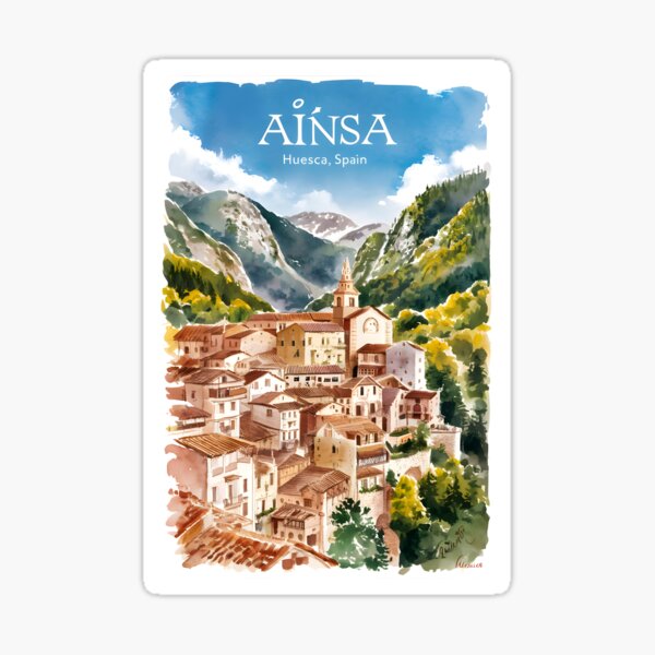 Item preview, AINSA in Huesca, delightful blend of cultural heritage designed and sold by sirtonine.