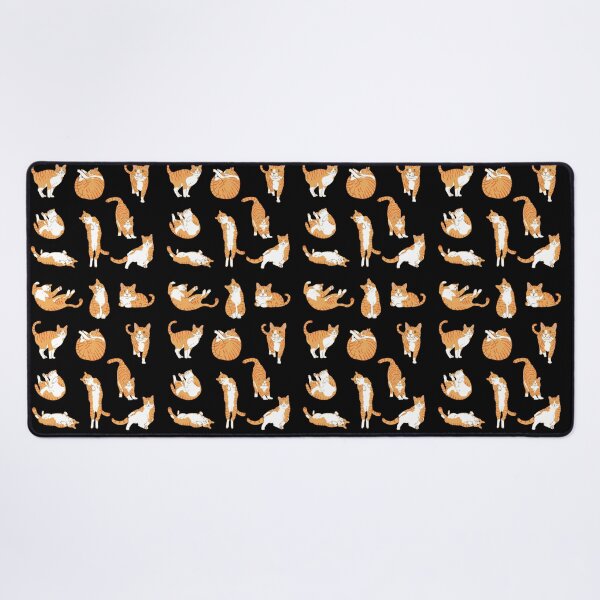 Item preview, Cute Orange Cat Set - 11 Funny Postures Collection designed and sold by patternjp.