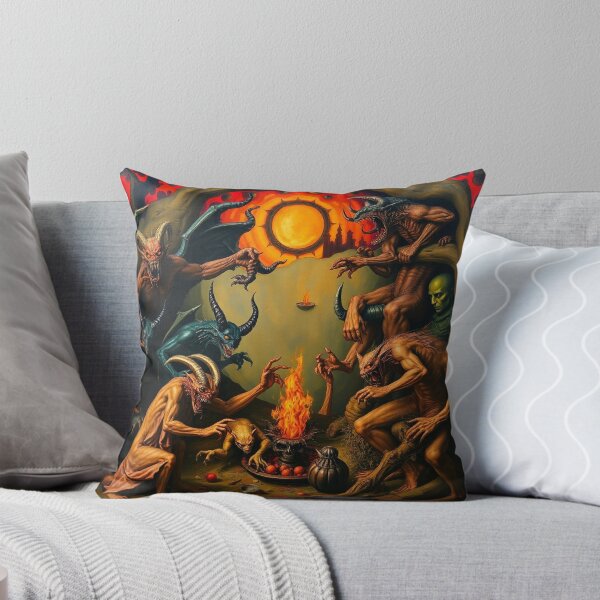 Item preview, The Denizen Demons of Hell a Hellscape cool design designed and sold by Vintage Designs +.