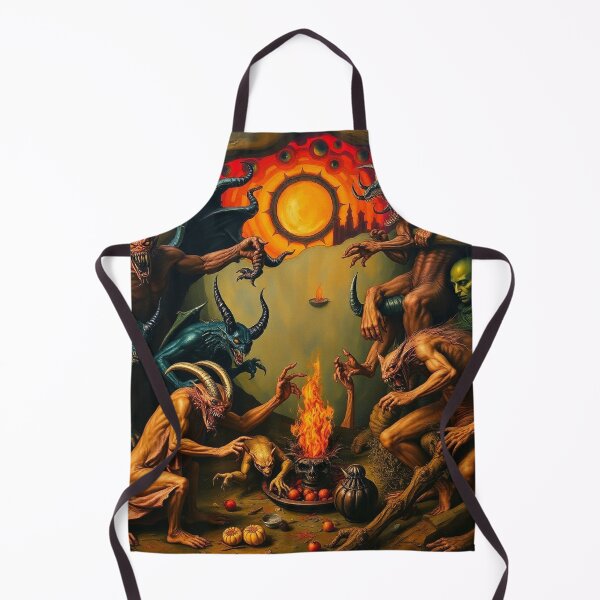 Item preview, The Denizen Demons of Hell a Hellscape cool design designed and sold by Vintage Designs +.