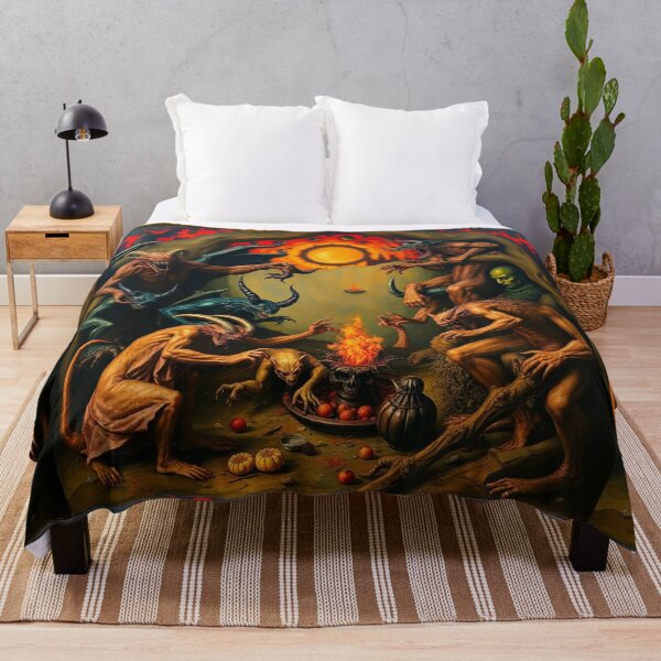 Item preview, The Denizen Demons of Hell a Hellscape cool design designed and sold by Vintage Designs +.