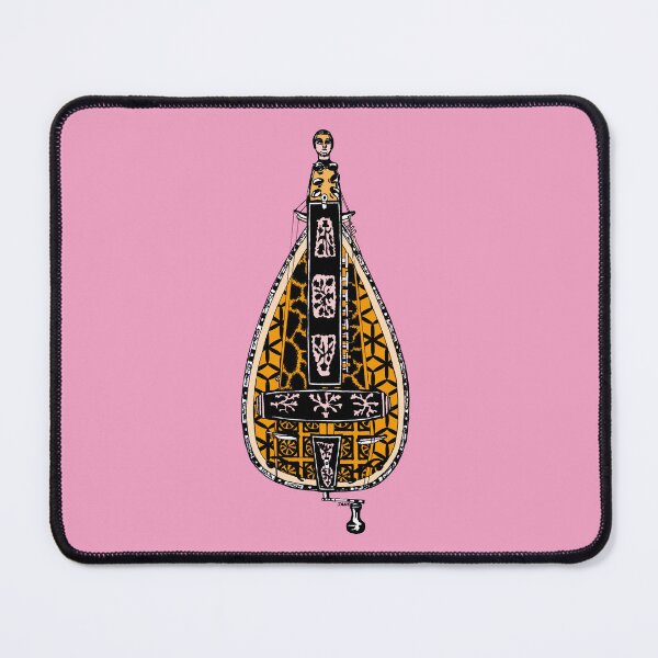 Item preview, Hurdy-Gurdy with pink background designed and sold by inkle.